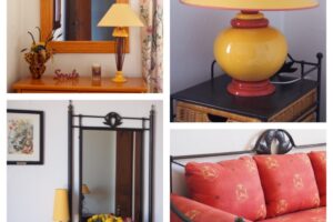 It is all about details and high quality of French furniture and lamps.